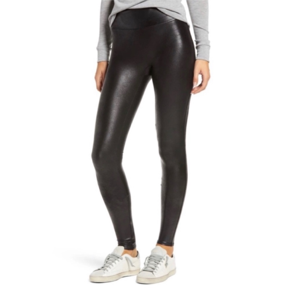 Spanx Faux Leather Leggings - Picture 2 of 5